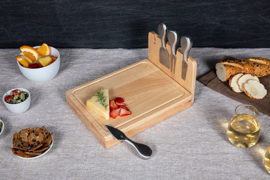 Asiago Cheese Cutting Board & Tools Set