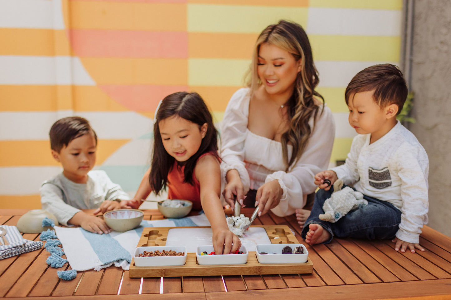 Parlor Ice Cream Mixing Set