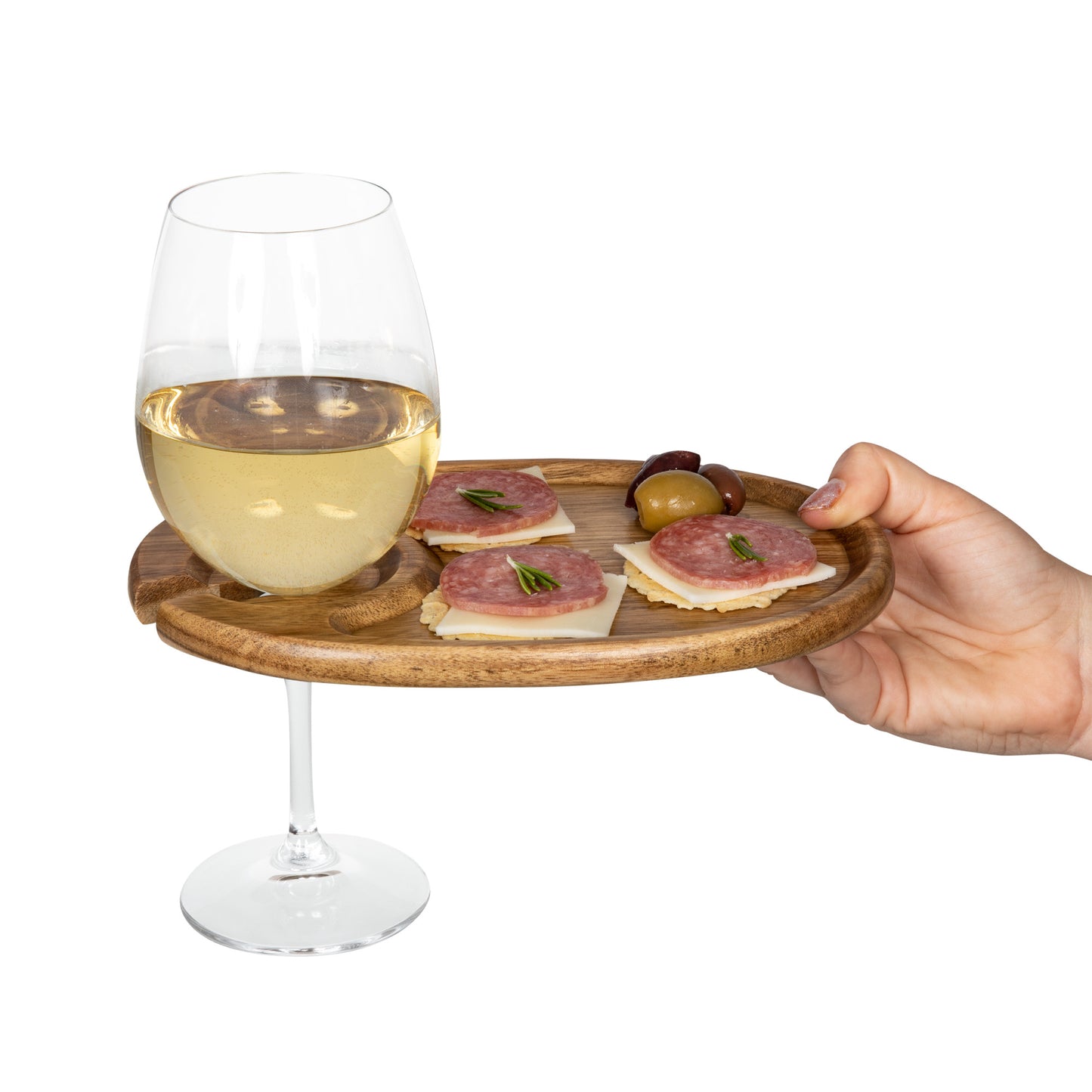 Personalized Wine Appetizer Plate Set Of 4