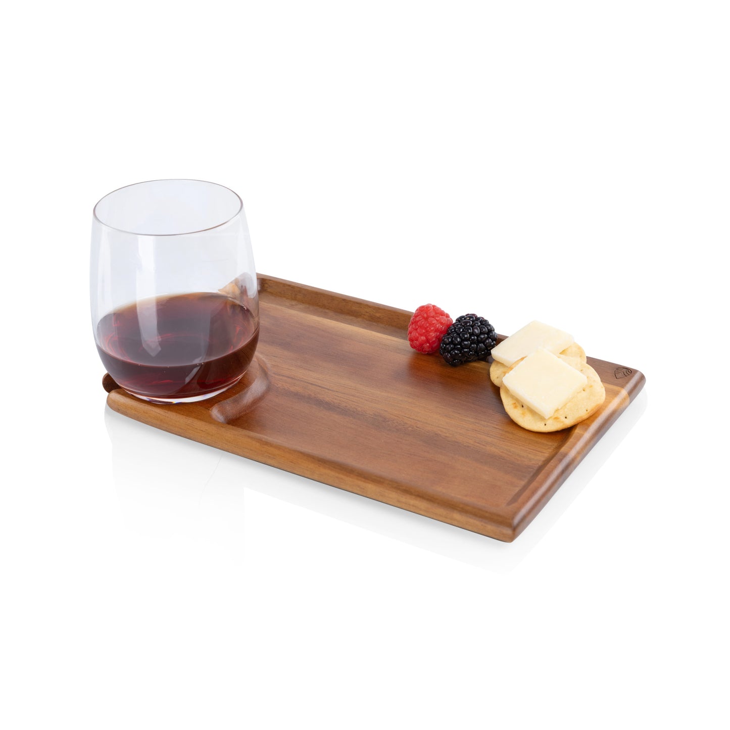 Rectangle Wine Appetizer Plate Set of 4