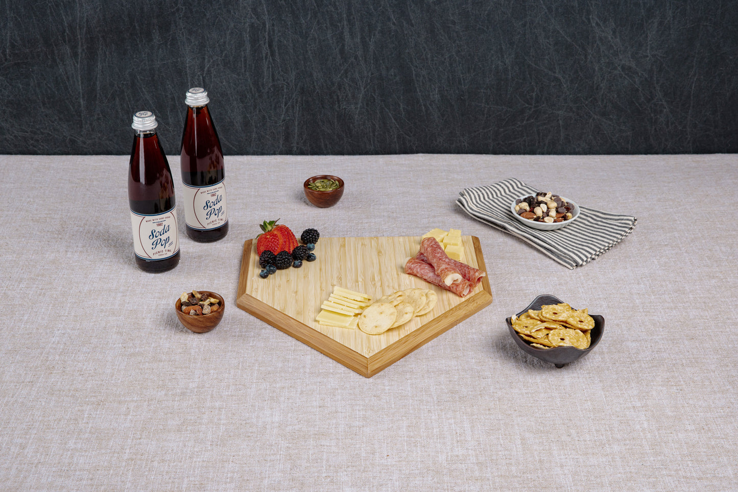Home Plate Serving Board