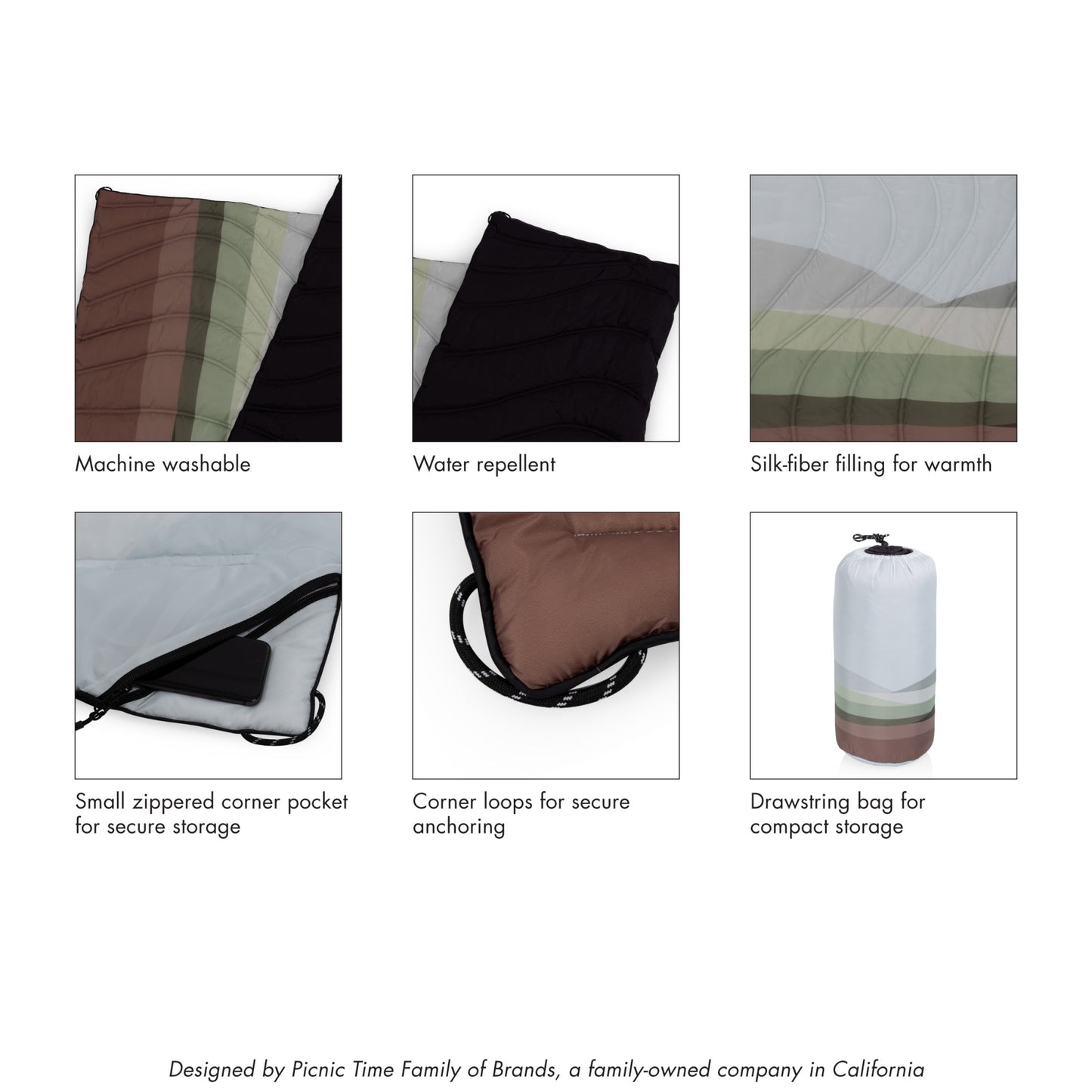 Aura Outdoor Puffer Blanket