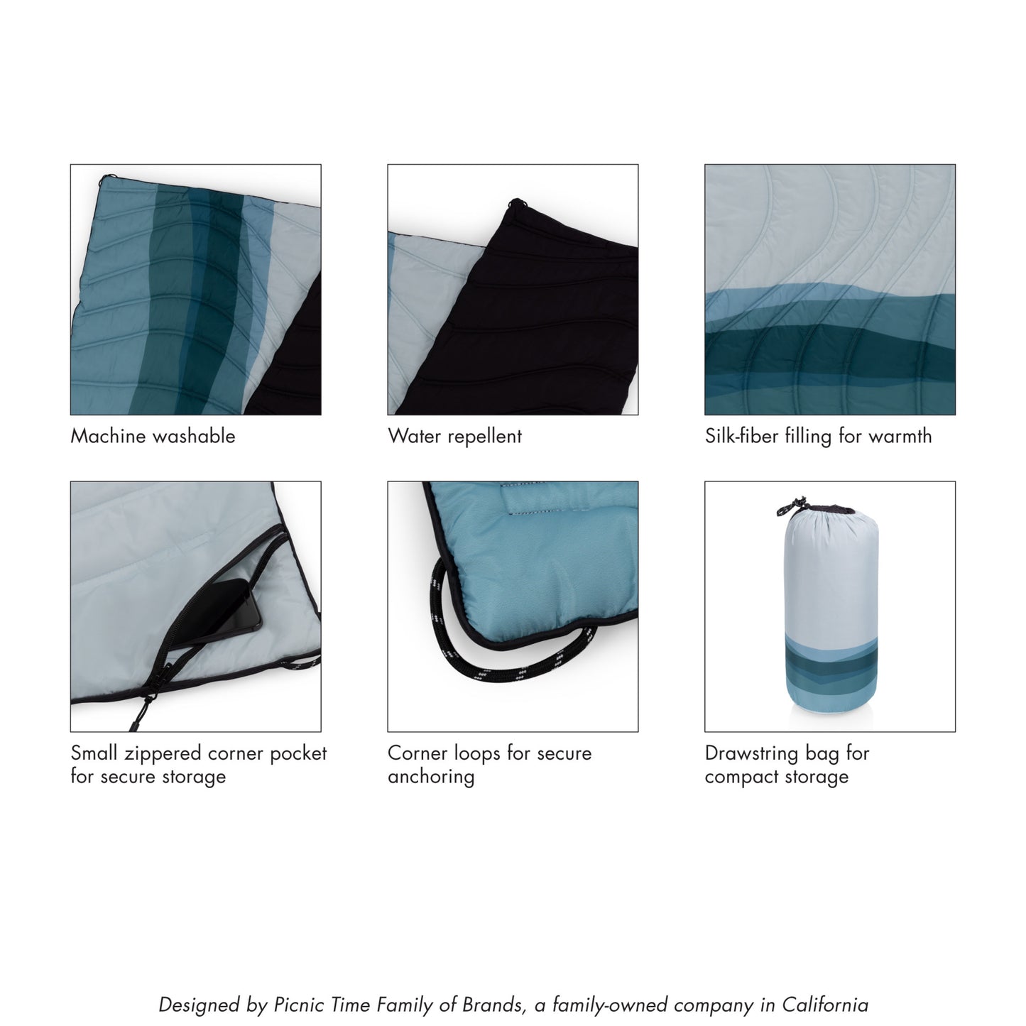 Aura Outdoor Puffer Blanket