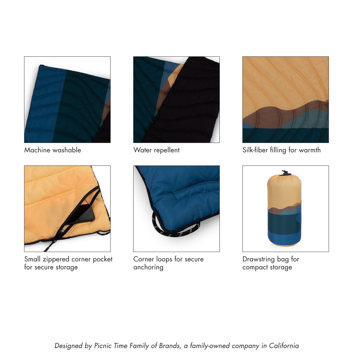 Aura Outdoor Puffer Blanket