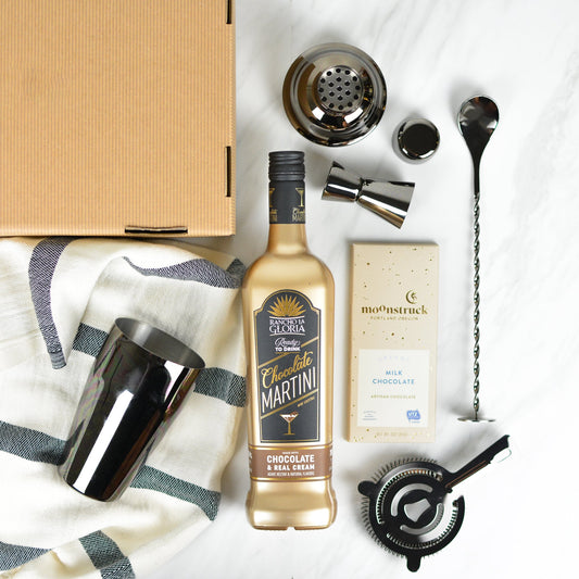 Decadent Chocolate Martini Gift Set