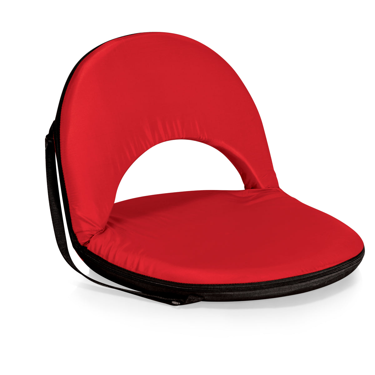 Portable Reclining Stadium Seat with 6 Adjustable Positions by Oniva - Red
