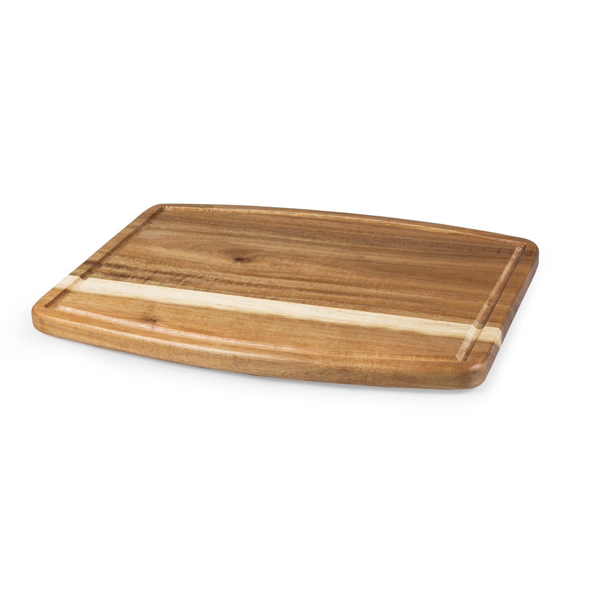 Ovale Acacia Wood Cutting Board with Juice Groove