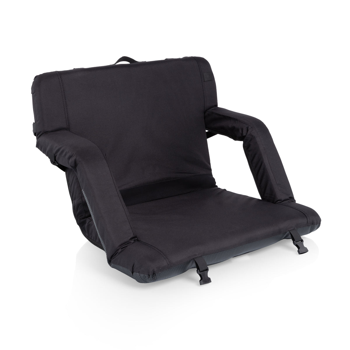Ventura XL Extra-Wide Portable Reclining Stadium Seat with Bleacher Hooks and Backpack Straps