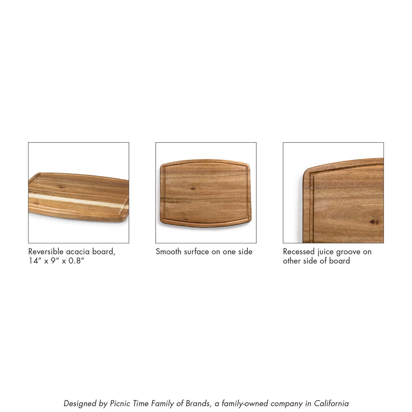 Ovale Acacia Cutting Board