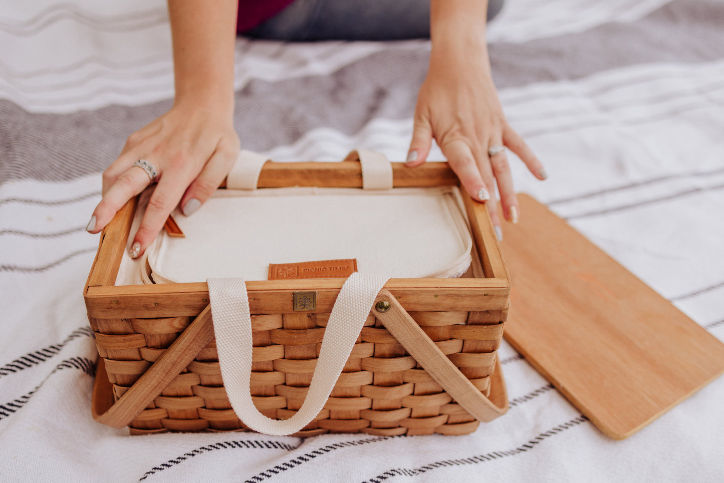 Poppy Personal Picnic Basket