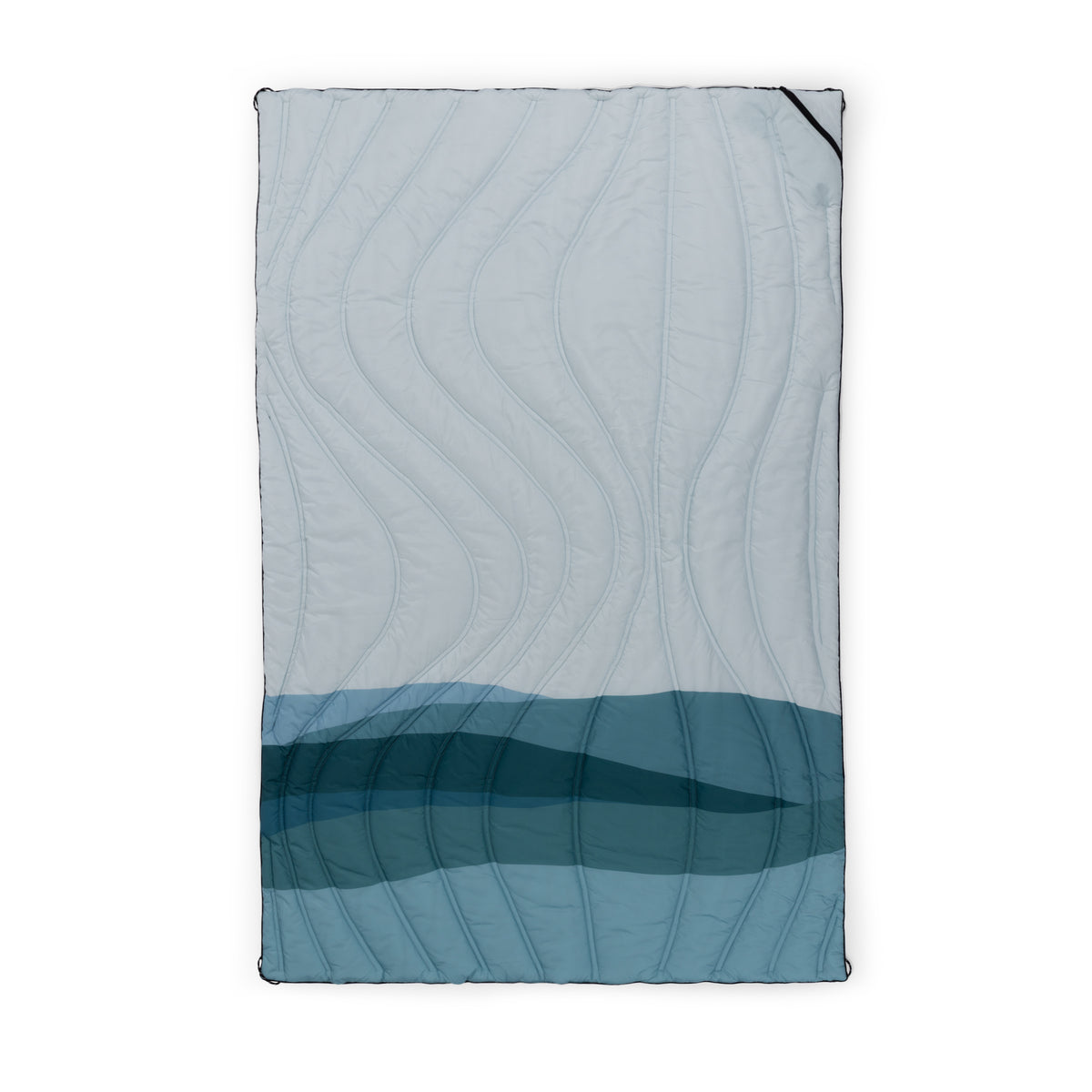 The Aura Outdoor Puffer Blanket | Packable Warmth for Every Adventure - Morning Ocean