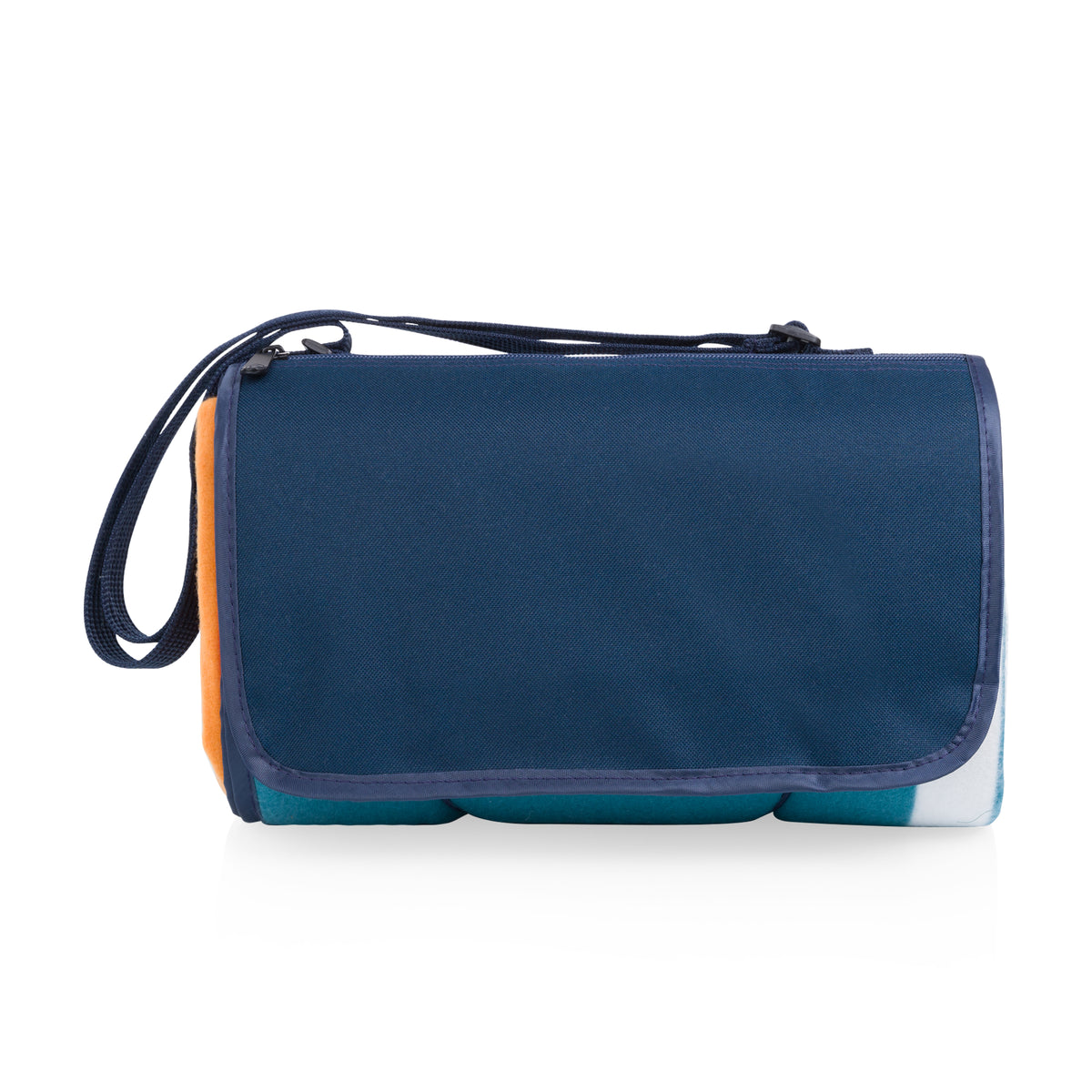 Outdoor Picnic Blanket Tote - Marine Stripe