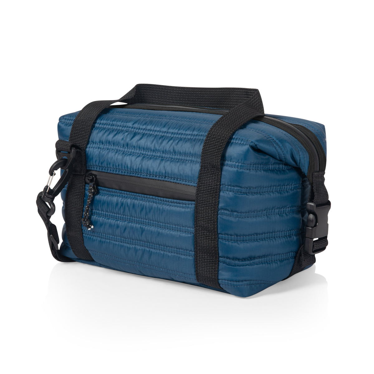 Midday Quilted Washable Insulated Lunch Bag - Navy Blue