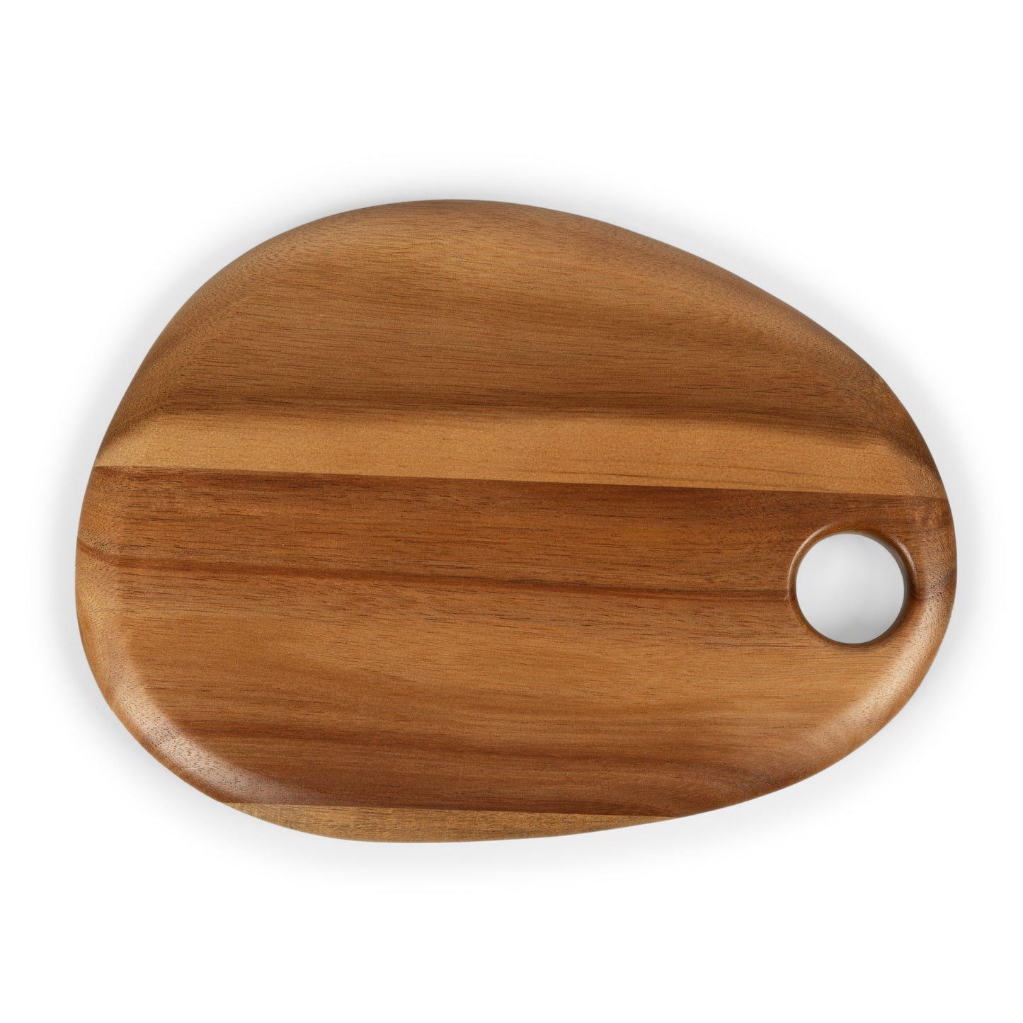 Pebble Shaped Acacia Serving Board 12" x 9"