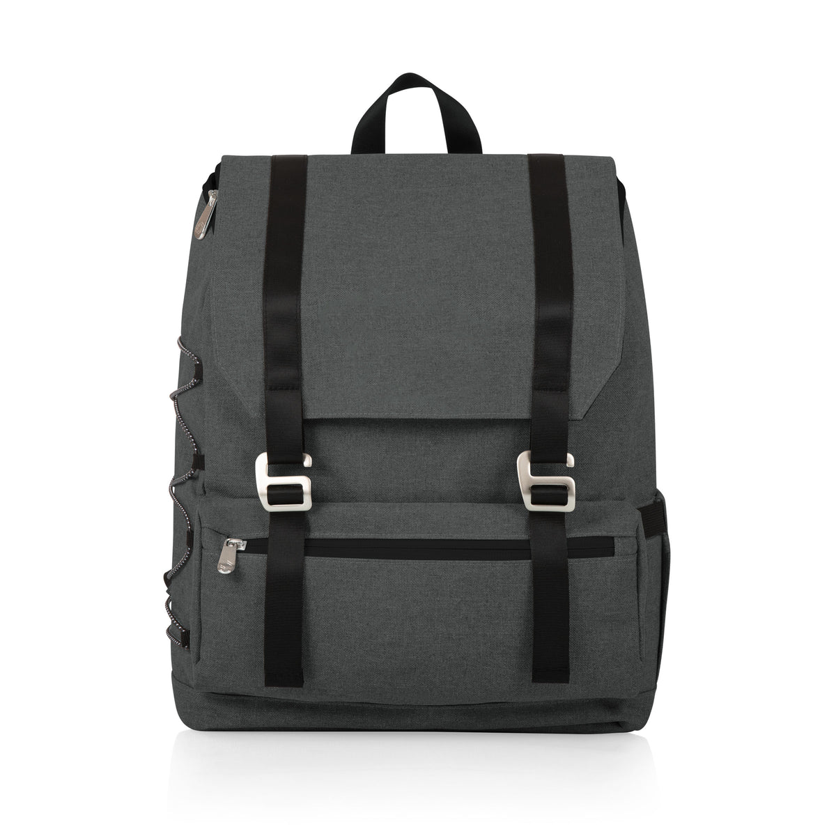 Traverse Backpack Cooler, Insulated 28-Can with Golf Cart Harness by Picnic Time - Heathered Gray