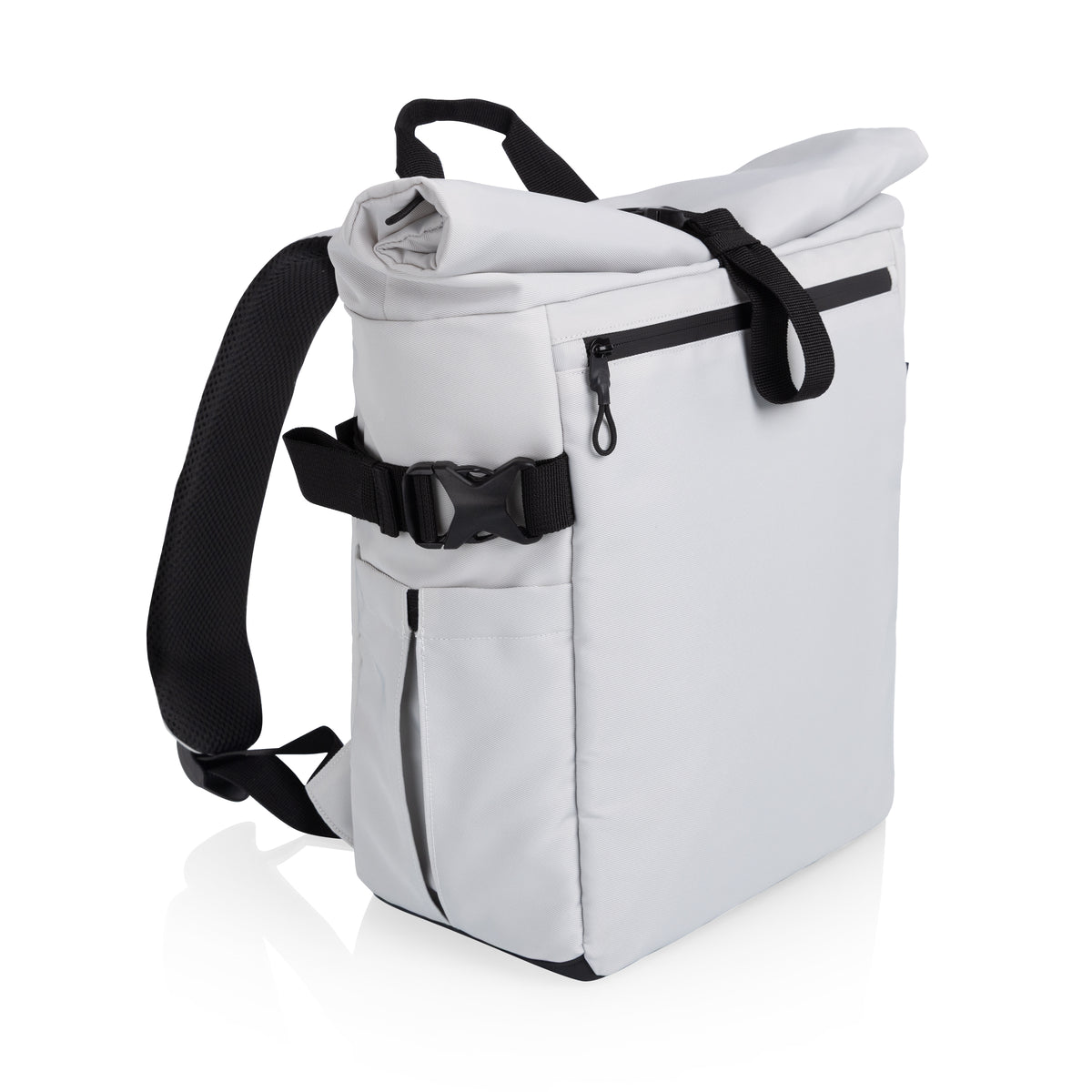 Tarana Roll-Top Insulated Backpack - Halo Gray