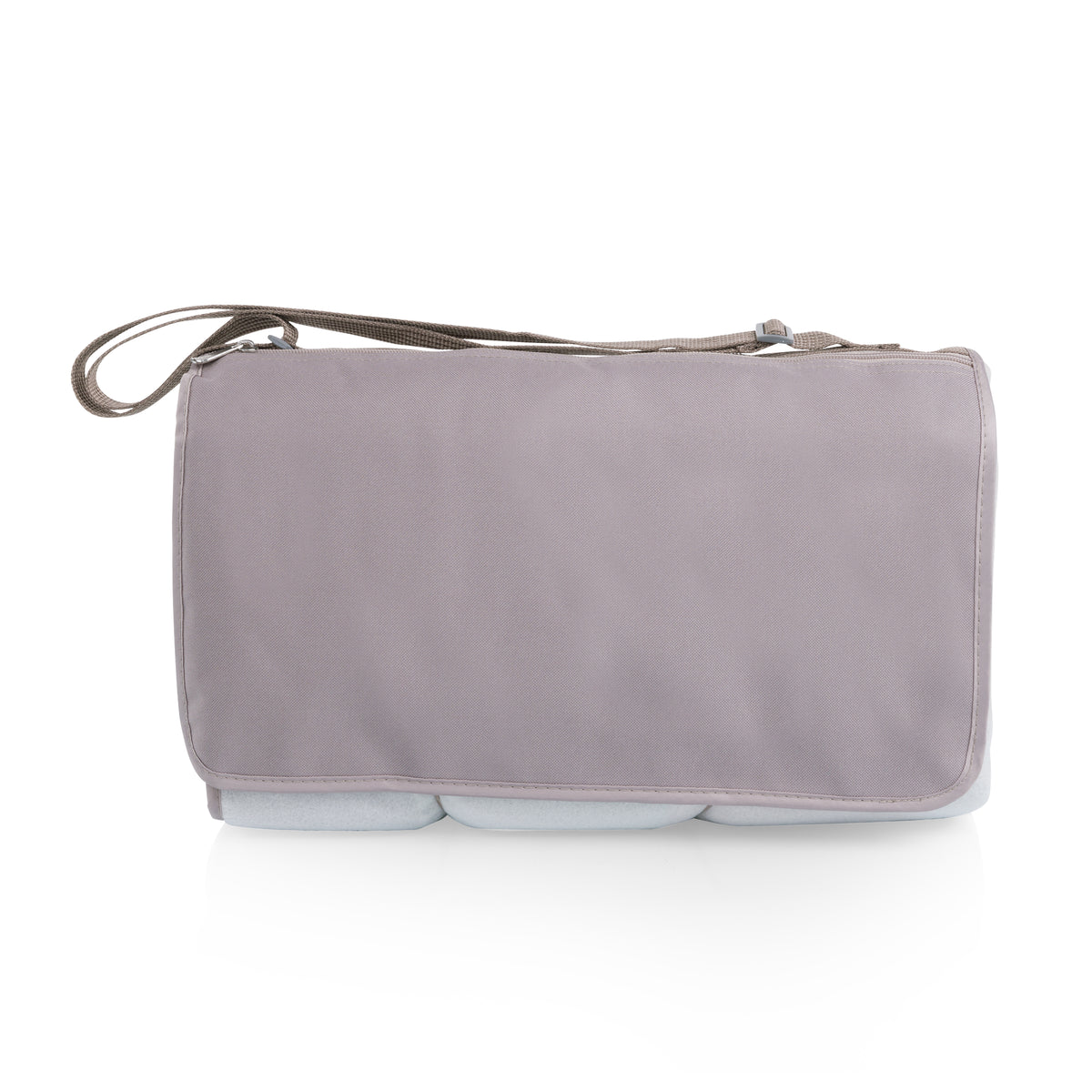 Blanket Tote XL Outdoor Picnic Blanket - Pastel Beige Plaid