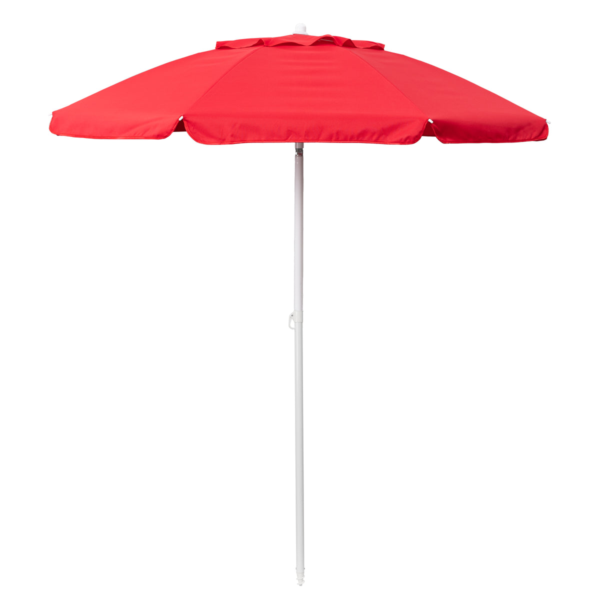 5.5 Ft. Portable Beach Umbrella - Red