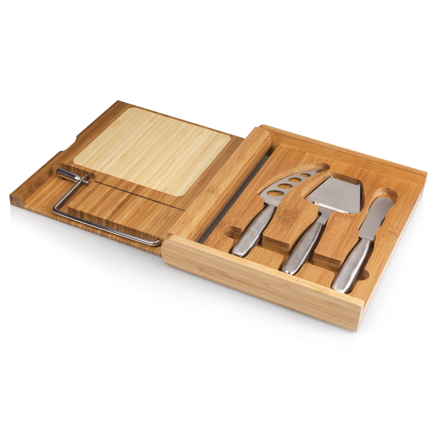 Soirée Cheese Cutting Board & Tools Set with Wire Cutter