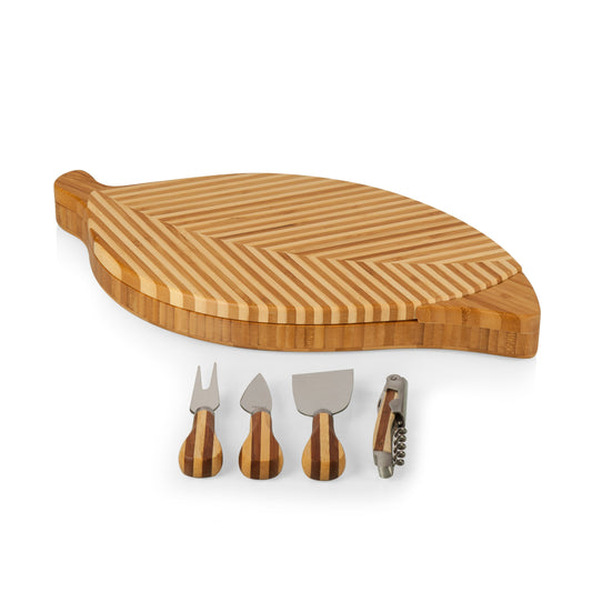 Leaf Cheese Cutting Board & Tools Set